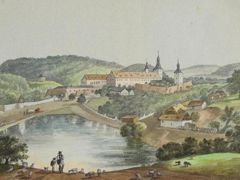 1774-Franz Richter - Castello di Uherčice, 1833